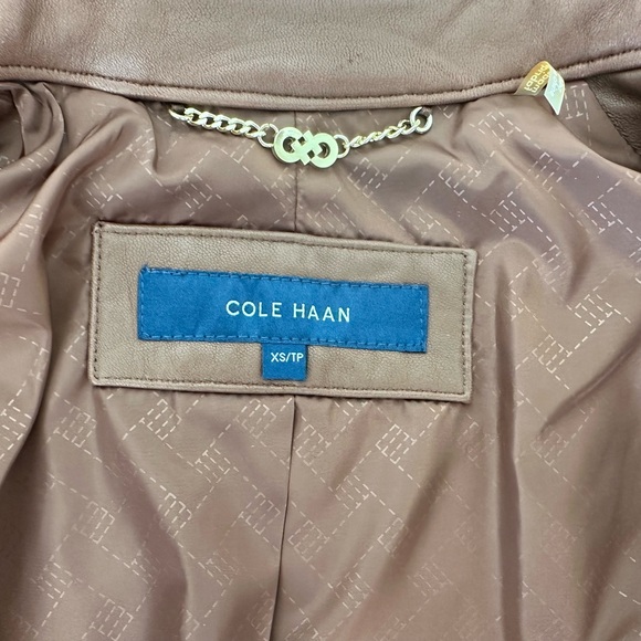 Cole Haan Leather Jacket - Picture 3 of 6